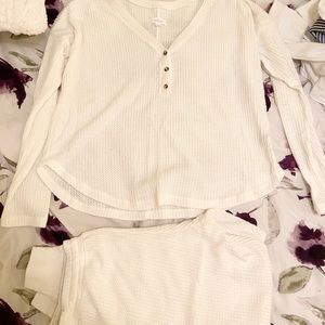 Colsie Thermal Pajama Set